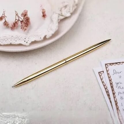 Elegant gold ballpoint pen for smooth everyday writing