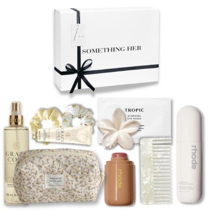 Petaline Collection spring wellness gift box with skincare beauty and self care items