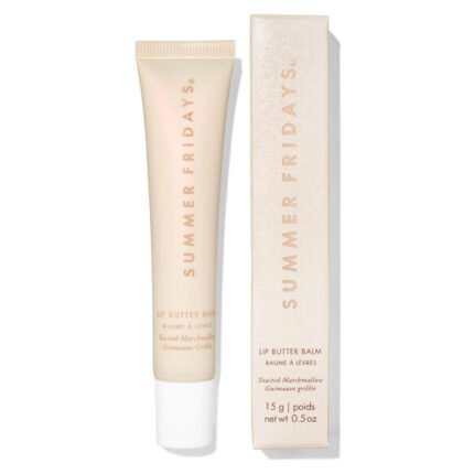 Summer Fridays Toasted Marshmallow lip butter balm tube