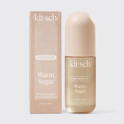 Kitsch warm sugar hair perfume bottle for lightly scented hair
