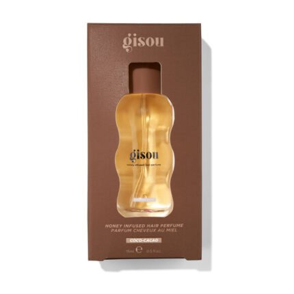 Gisou Hair Perfume Coco-Cacao 15ml honey-infused hair fragrance with coconut and cacao scent notes.