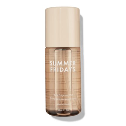 Summer Fridays Vanilla Body Mist fragrance for softly scented skin