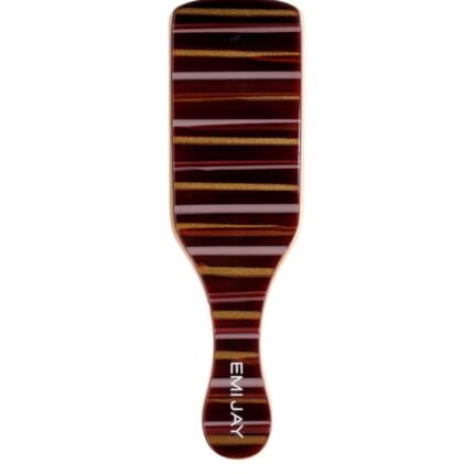 EMI JAY mini boar bristle brush in Nightcap for smooth everyday hair styling